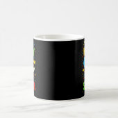 Mug Joyeux 67e jour d'école drôle enseignant élève Mem (Centre)