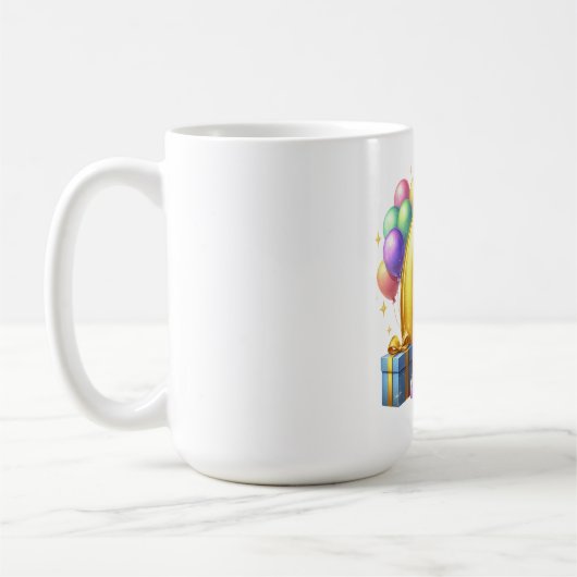 Mug Joyeux 6e Anniversaire (Gauche)
