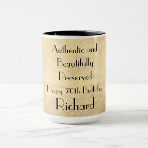 Mug Joyeux 70e anniversaire