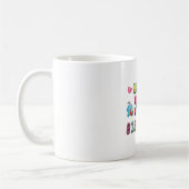 Mug Joyeux 7e anniversaire 7 ans souhaits (Gauche)