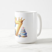 Mug Joyeux 7ème Anniversaire (Devant droit)