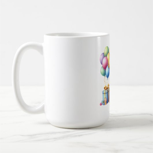 Mug Joyeux 7ème Anniversaire (Gauche)