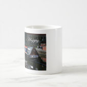 Mug Joyeux 81e anniversaire bateau de canal (Centre)