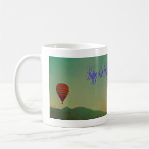 Mug Joyeux 84e anniversaire Hot Air Balloon