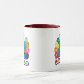 Mug Joyeux 85th anniversaire avec des ballons (Centre)