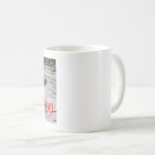 Mug Joyeux 90e anniversaire Oie battant (Devant droit)