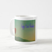 Mug Joyeux 92e anniversaire Hot Air Balloon (Devant gauche)