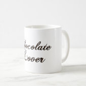Mug Joyeux Amour au chocolat de la journée (Devant droit)
