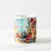 Mug Joyeux anges de Noël trompant (Centre)