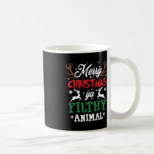 Mug Joyeux animal de Noël sale Ya Xmas Pyjama