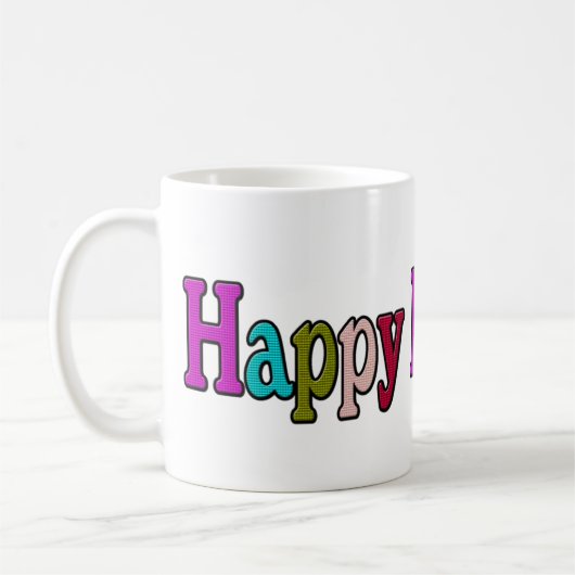 Mug Joyeux anniversaire (Gauche)