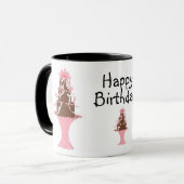 Mug Joyeux anniversaire (Devant gauche)