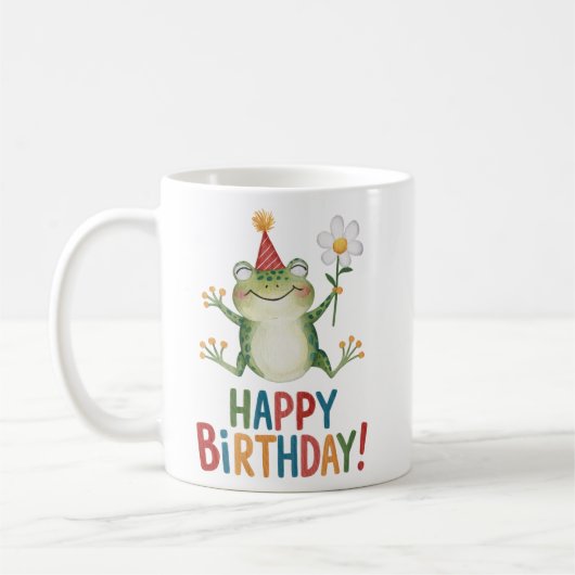 Mug Joyeux anniversaire (Gauche)