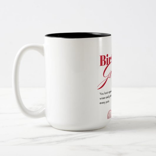 Mug Joyeux Anniversaire (Gauche)