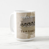 Mug Joyeux anniversaire (Devant gauche)