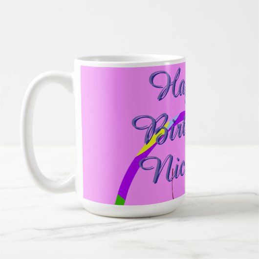 Mug Joyeux anniversaire (Gauche)