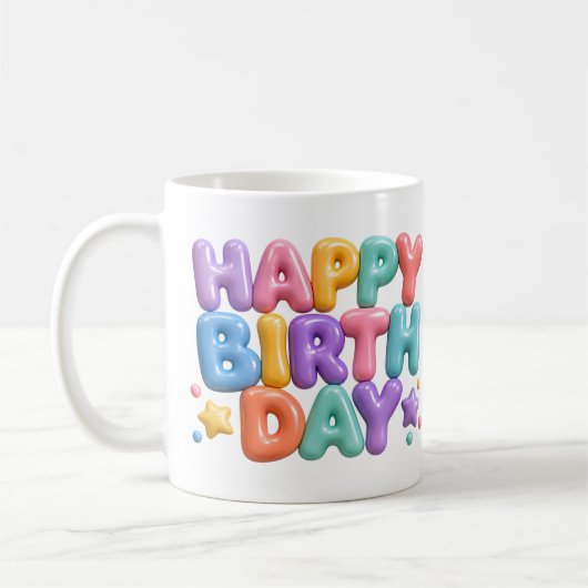 Mug Joyeux Anniversaire (Gauche)