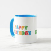 Mug Joyeux anniversaire (Devant gauche)