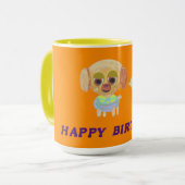 Mug Joyeux anniversaire (Devant gauche)