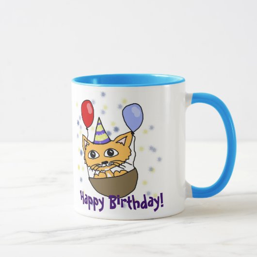Mug Joyeux Anniversaire (Droite)