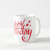 Mug Joyeux anniversaire (Devant droit)