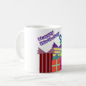 Mug Joyeux anniversaire (Devant gauche)