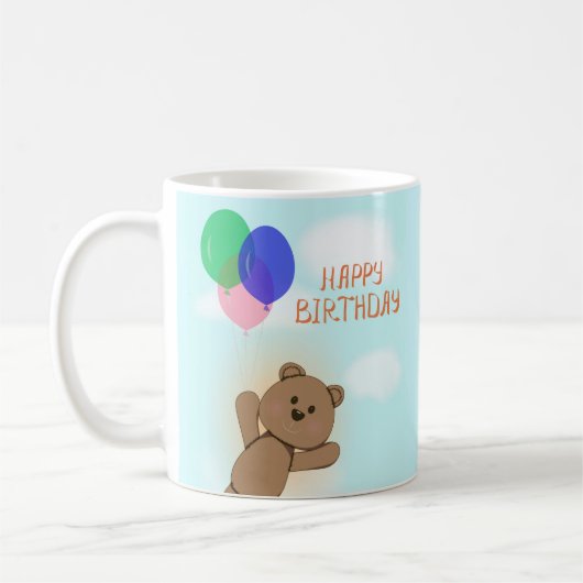 Mug Joyeux anniversaire (Gauche)