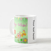 Mug Joyeux anniversaire (Devant gauche)