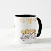 MUG JOYEUX ANNIVERSAIRE  (Devant droit)