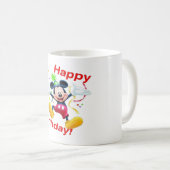 Mug Joyeux anniversaire (Devant droit)