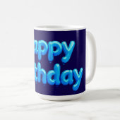 MUG JOYEUX ANNIVERSAIRE (Devant droit)