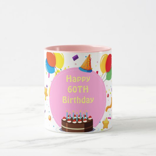 Mug Joyeux anniversaire (Centre)