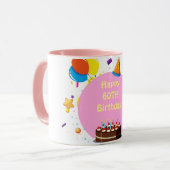 Mug Joyeux anniversaire (Devant gauche)