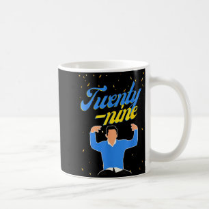 Mug Joyeux Anniversaire 29ème Vingt-Neuf Nouvelle Fill