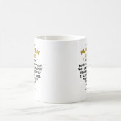 Mug Joyeux anniversaire 50 ans (Centre)