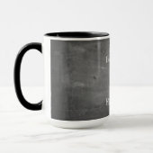 Mug Joyeux anniversaire - 60 ans & Fabuleux en chalkbo (Gauche)