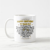 Mug Joyeux anniversaire 90 ans (Gauche)
