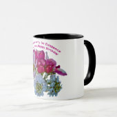 Mug Joyeux anniversaire à ma femme. (Devant droit)