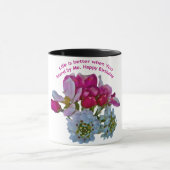 Mug Joyeux anniversaire à ma femme. (Centre)