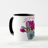 Mug Joyeux anniversaire à ma femme. (Devant gauche)