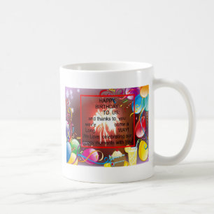 Mug Joyeux anniversaire à nous Art Imprimer