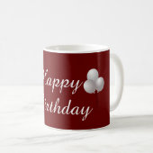 Mug Joyeux Anniversaire, Ballons de fête (Devant droit)