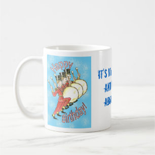 Mug Joyeux Anniversaire -Batteurs