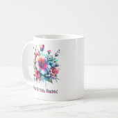 Mug Joyeux anniversaire Beatrix (Devant gauche)