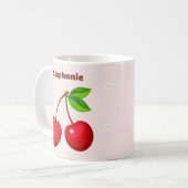 Mug Joyeux Anniversaire Cerise Douce (Devant gauche)