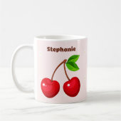 Mug Joyeux Anniversaire Cerise Douce (Gauche)
