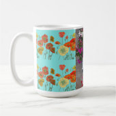 Mug Joyeux Anniversaire Chat Orange Poppy Femmes Nom M (Gauche)