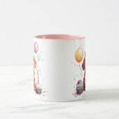 Mug Joyeux Anniversaire Chien Teckel  (Centre)