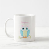 Mug Joyeux Anniversaire Chouette Douce (Gauche)