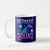 Mug Joyeux Anniversaire Conception de Fête Océanique d (Gauche)
